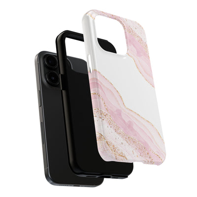 Rose Quartz Marble Phone Case