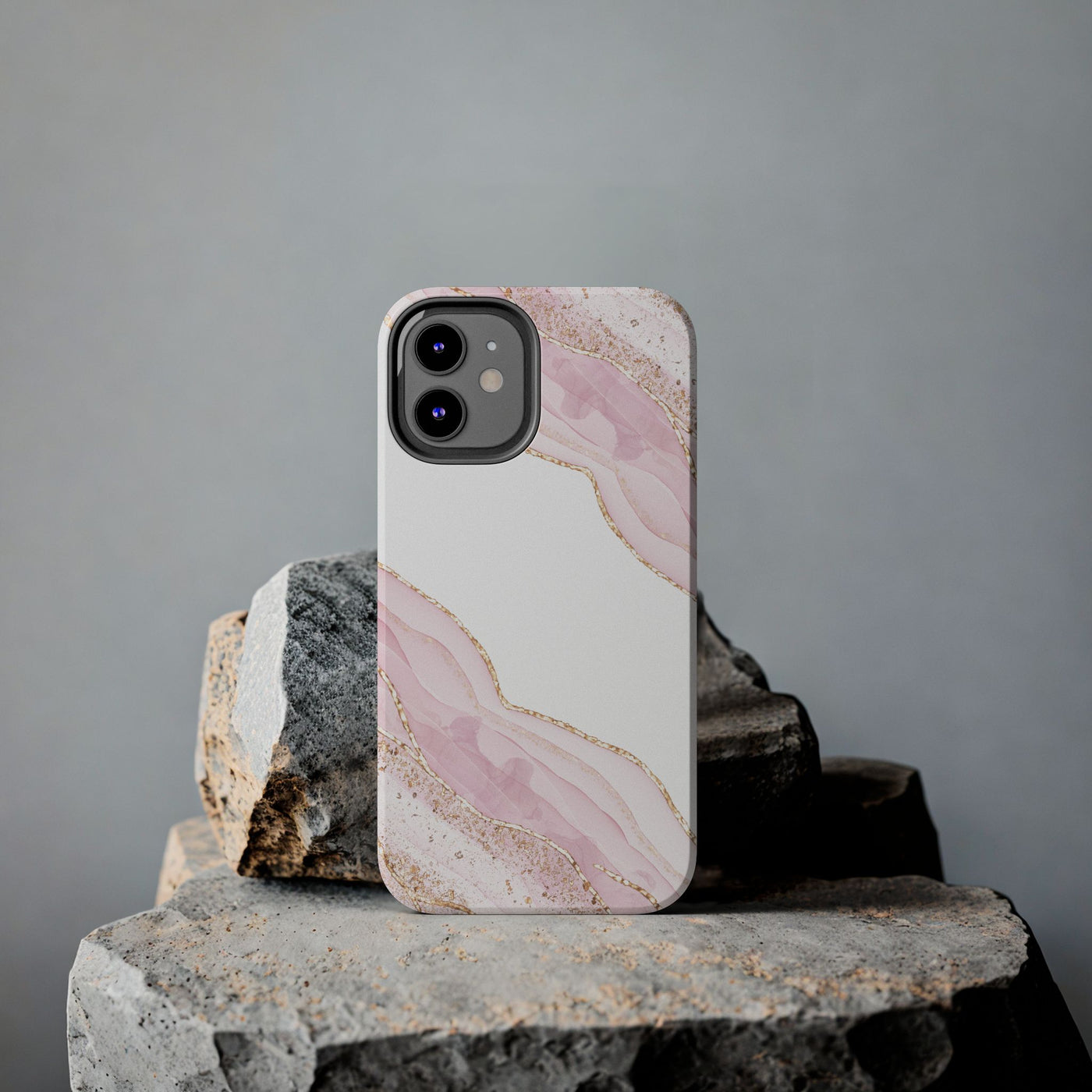 Rose Quartz Marble Phone Case