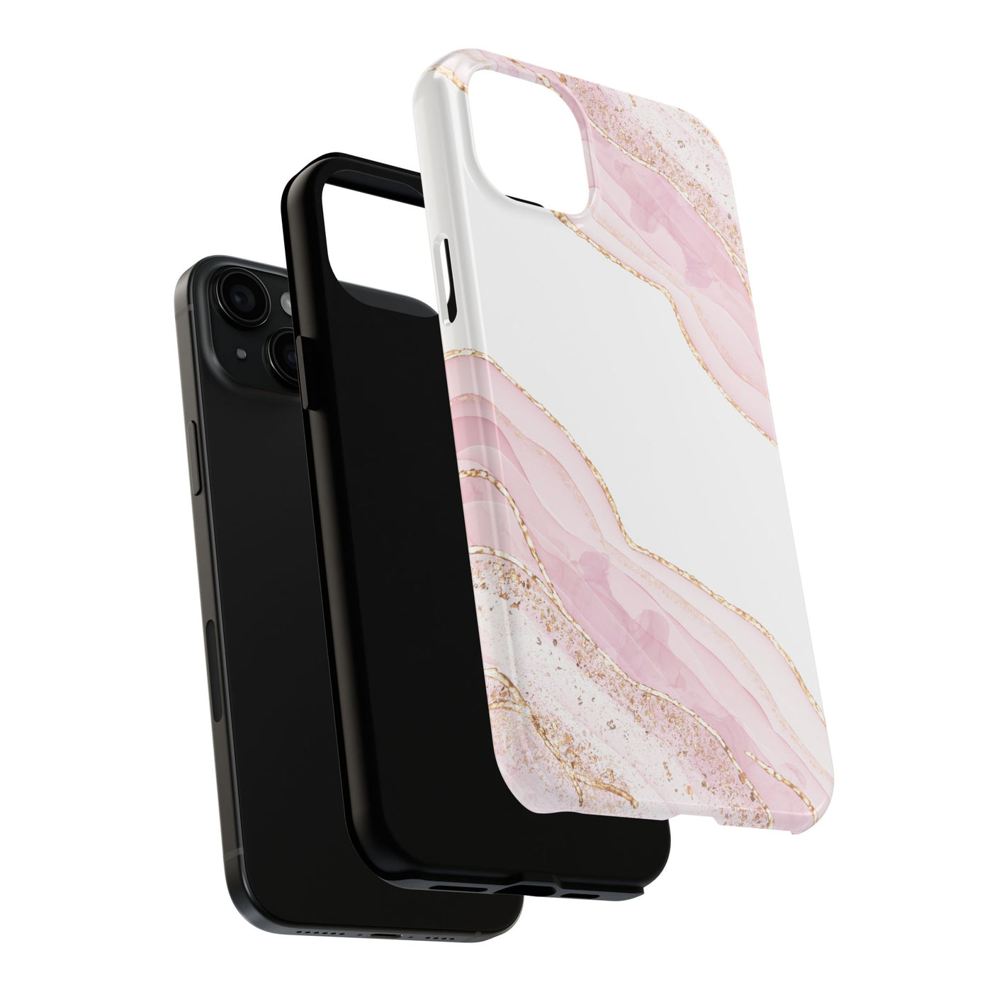 Rose Quartz Marble Phone Case