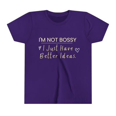 I'm Not Bossy Girls' Short-Sleeve Tee