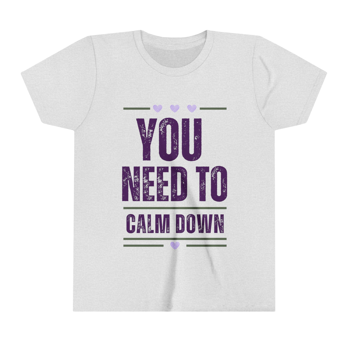 "You Need to Calm Down" Girls' Short-Sleeve Tee