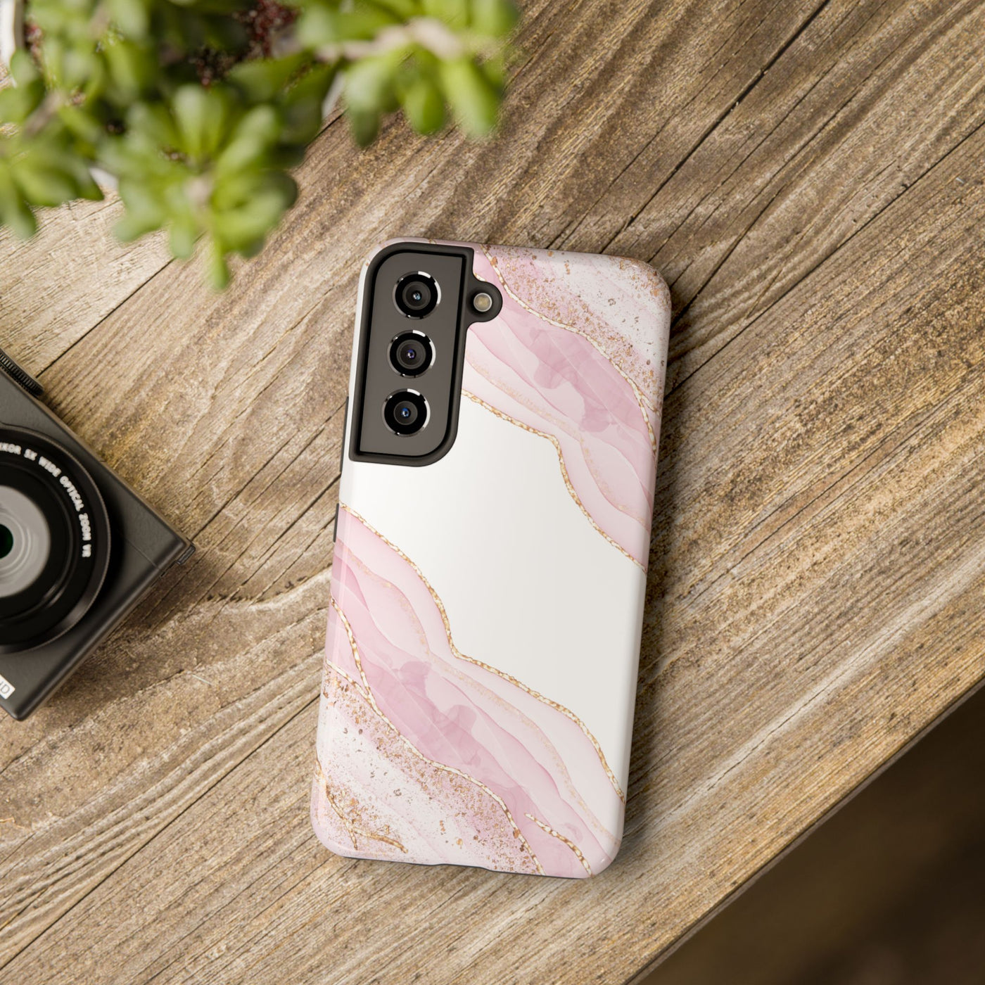 Rose Quartz Marble Phone Case