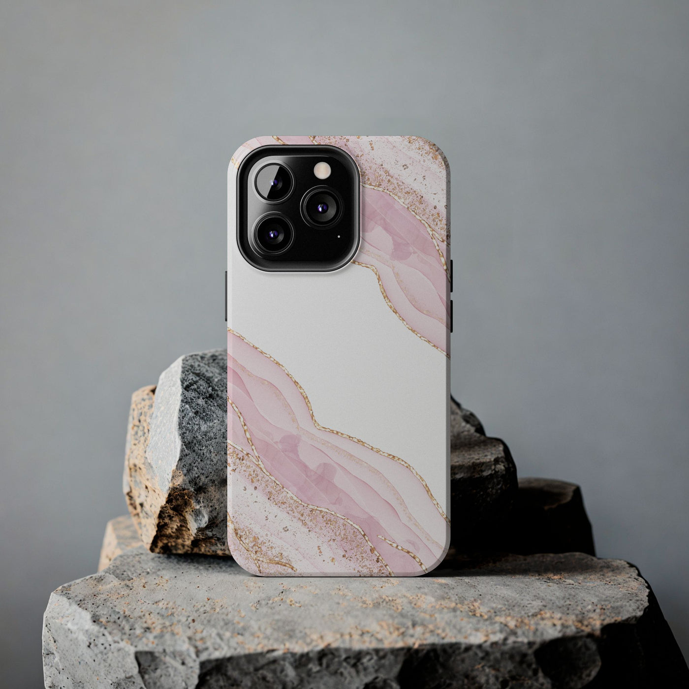 Rose Quartz Marble Phone Case