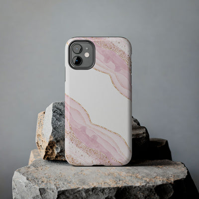 Rose Quartz Marble Phone Case