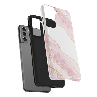 Rose Quartz Marble Phone Case