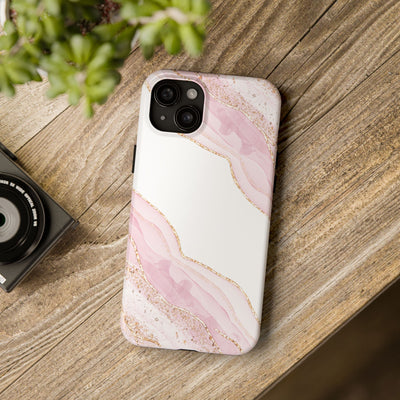 Rose Quartz Marble Phone Case