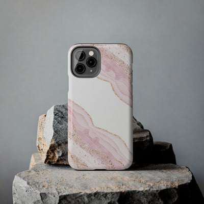 Rose Quartz Marble Phone Case