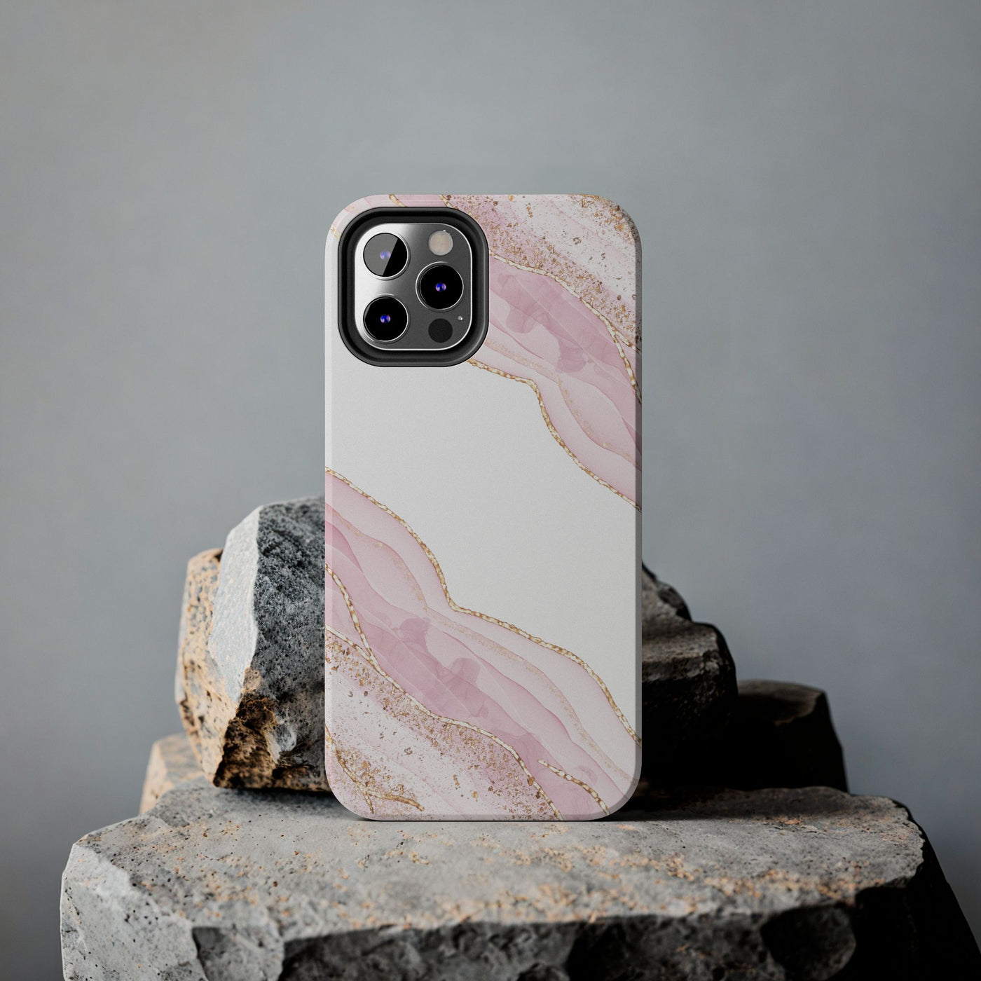 Rose Quartz Marble Phone Case