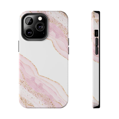 Rose Quartz Marble Phone Case