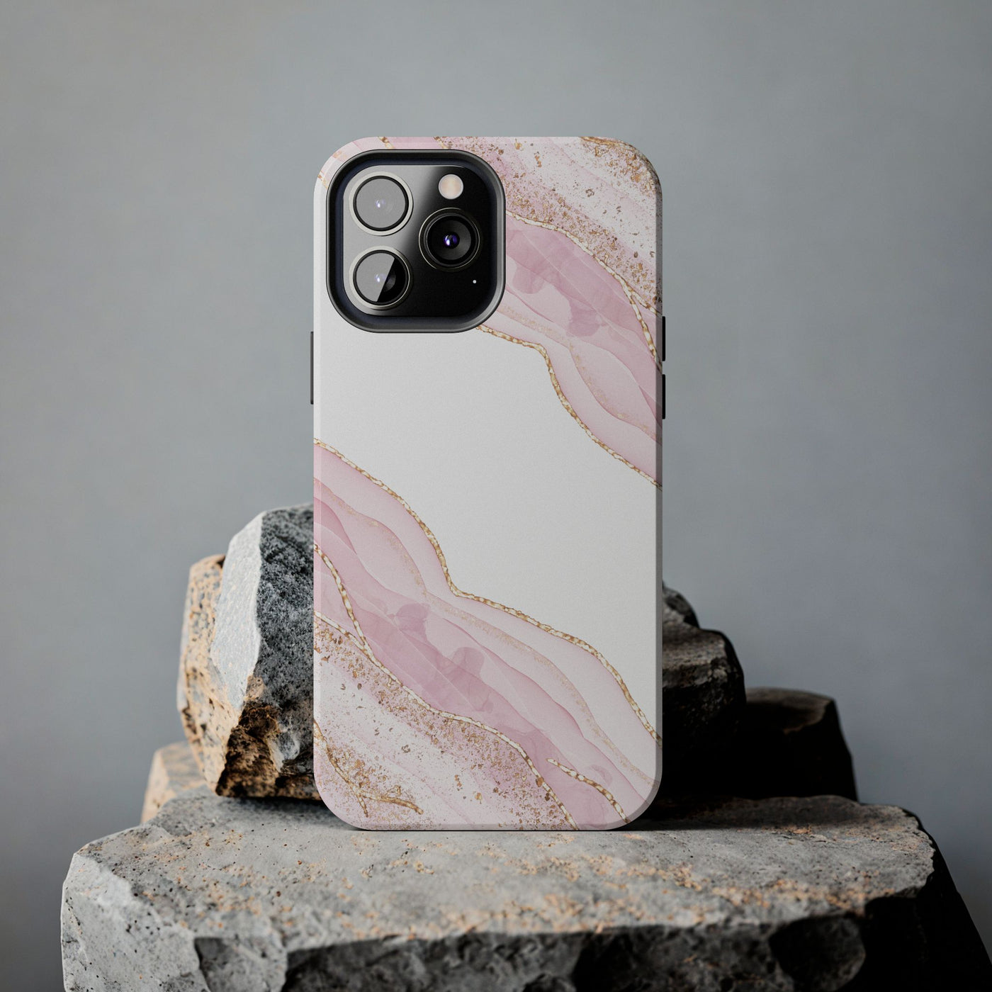 Rose Quartz Marble Phone Case