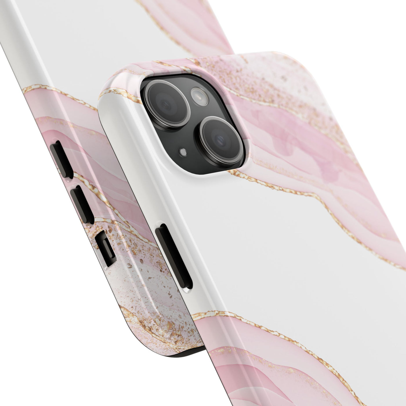 Rose Quartz Marble Phone Case