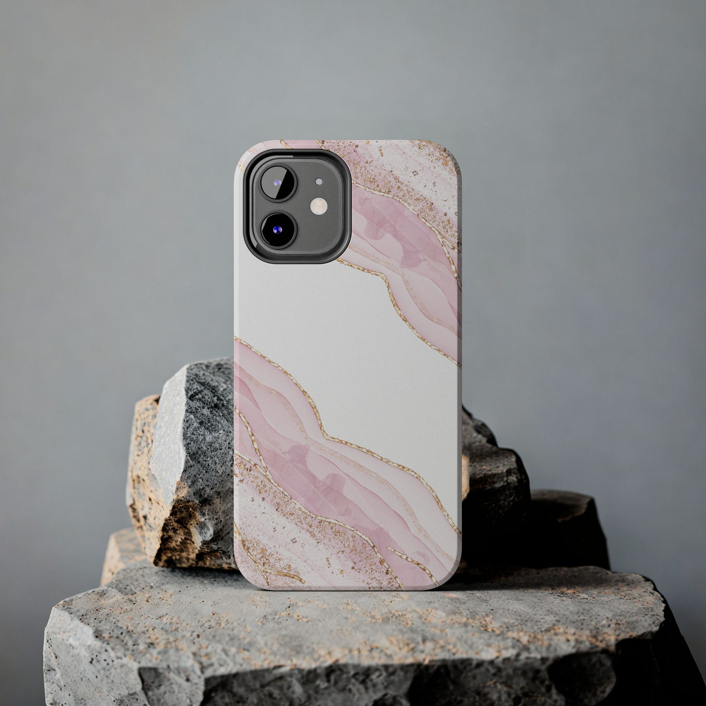 Rose Quartz Marble Phone Case