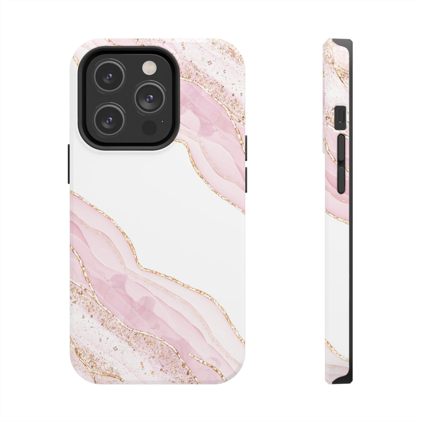 Rose Quartz Marble Phone Case