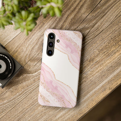 Rose Quartz Marble Phone Case