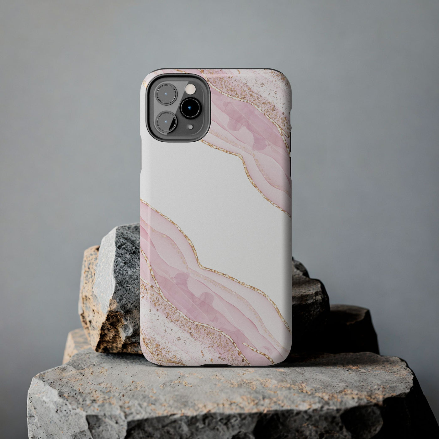 Rose Quartz Marble Phone Case