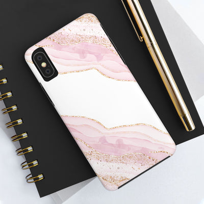 Rose Quartz Marble Phone Case