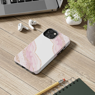 Rose Quartz Marble Phone Case