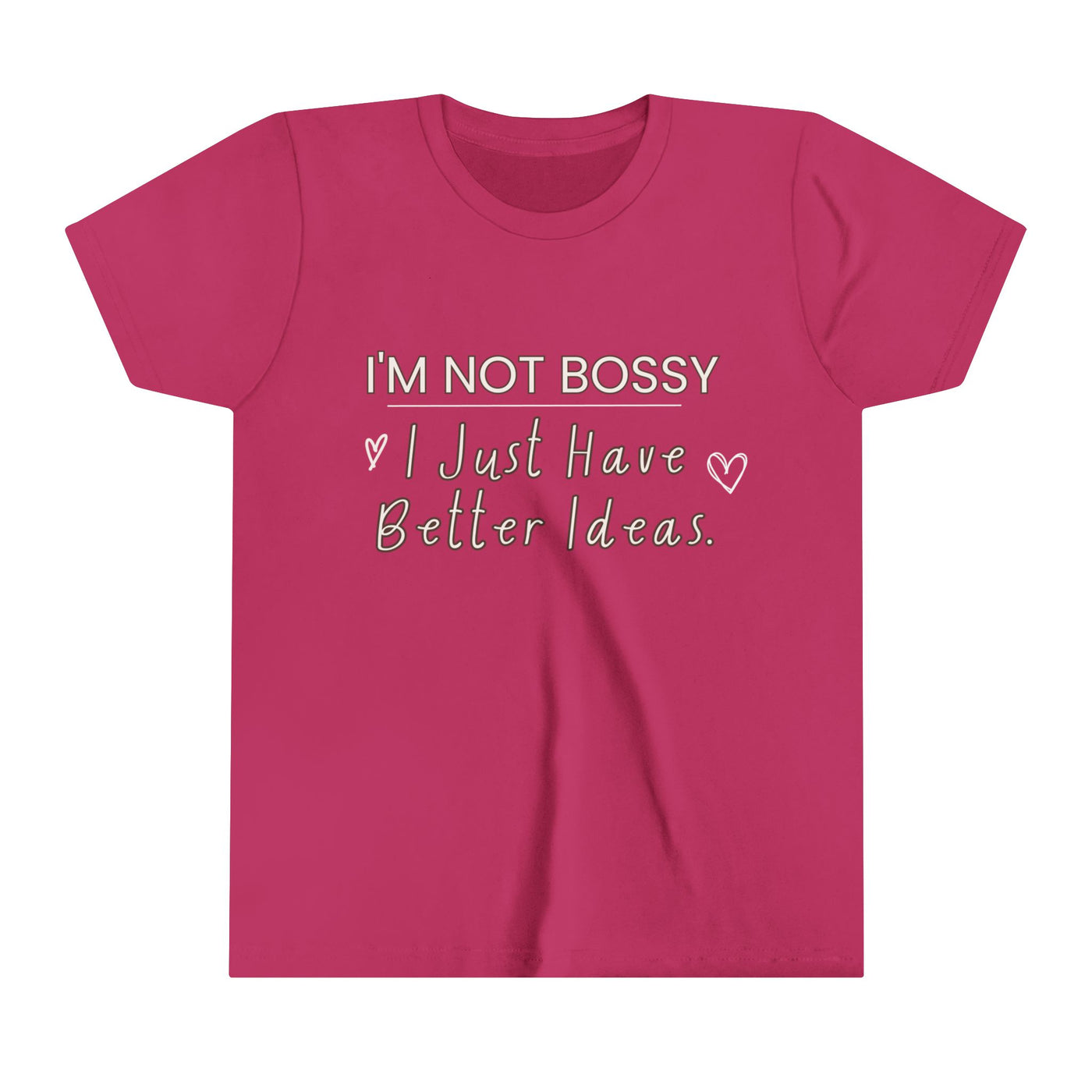 I'm Not Bossy Girls' Short-Sleeve Tee