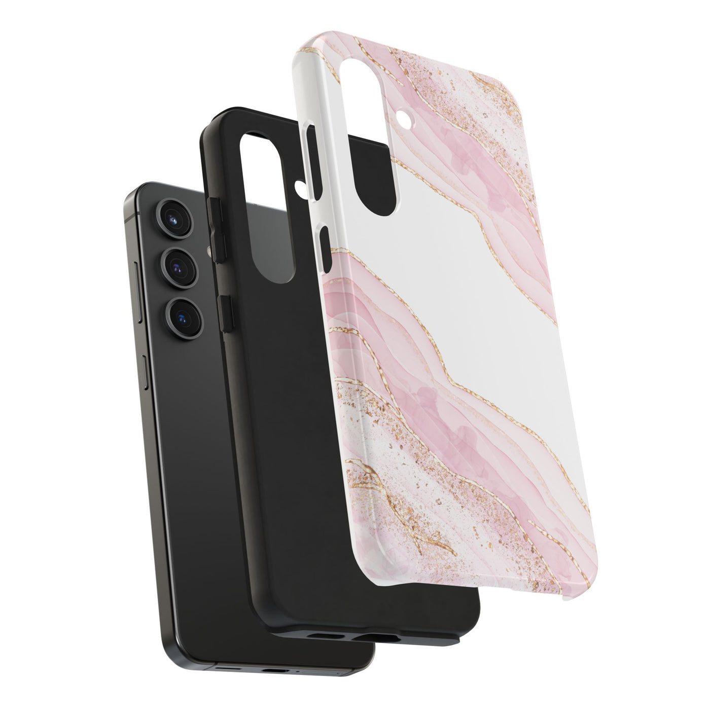 Rose Quartz Marble Phone Case