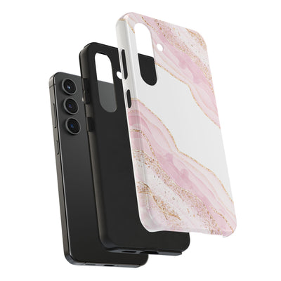 Rose Quartz Marble Phone Case