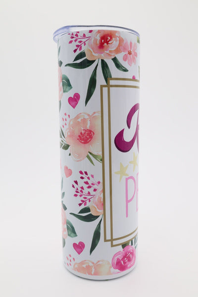 Callie Jean Design Tumbler Real Not Perfect 20oz Tumbler