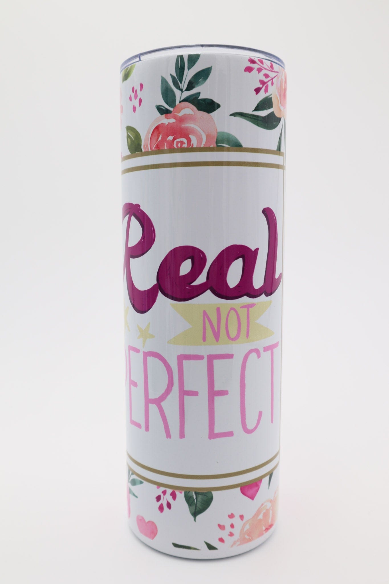 Callie Jean Design Tumbler Real Not Perfect 20oz Tumbler