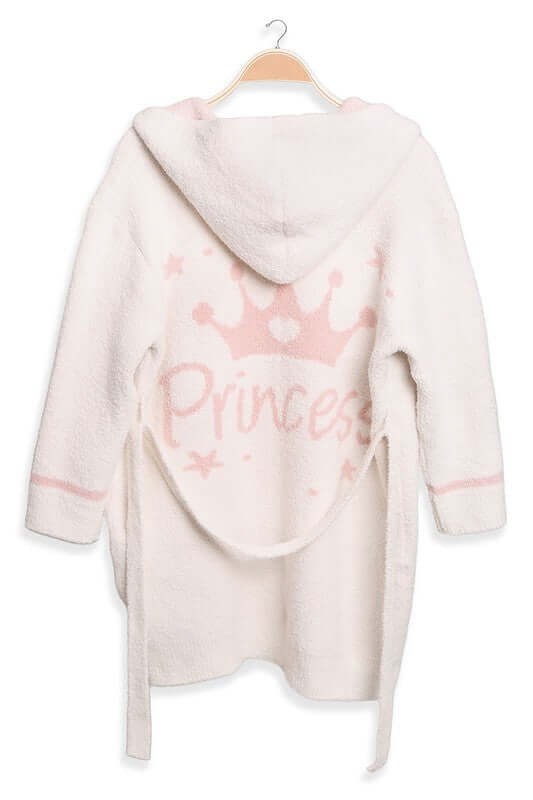 Fashion City Robe PRINCESS / 1 Children's Multi Print Luxury Soft Hooded Robe