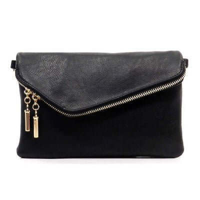 Fashion World clutch BLACK / one Fashion Envelope Foldover Clutch