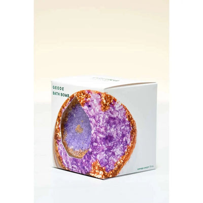 Latika Beauty bath Geode Bath Bomb - Amethyst