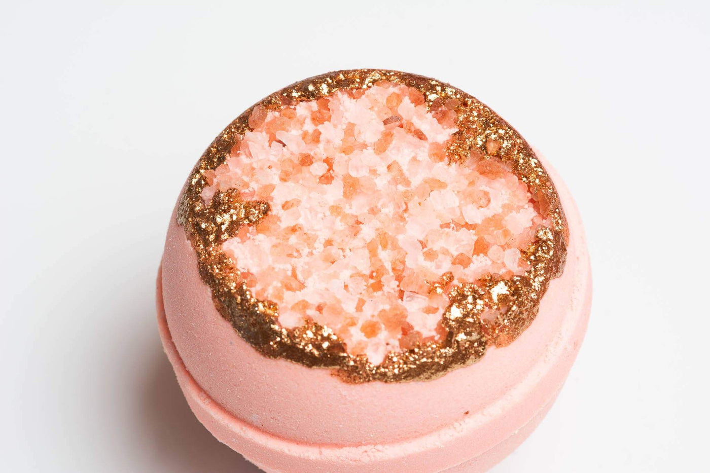 Latika Beauty bath Geode Bath Bomb - Rose Quartz - valentines gift