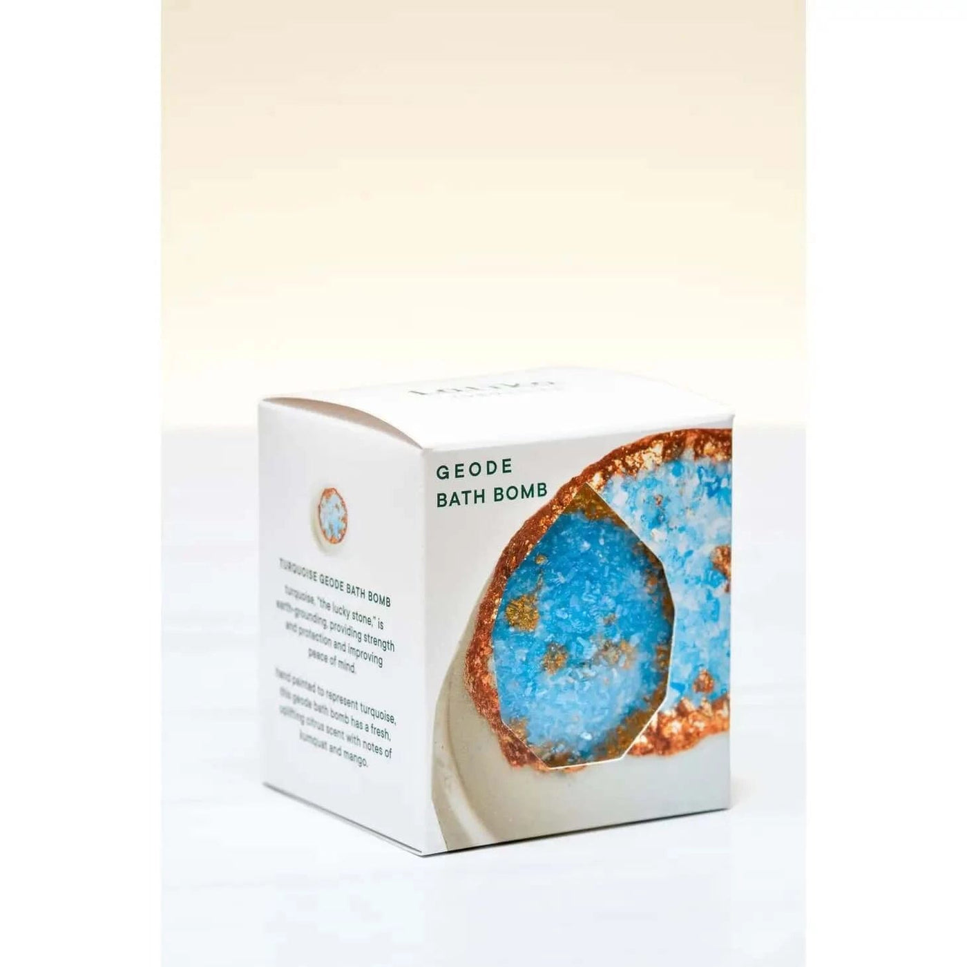 Latika Beauty bath Geode Bath Bomb - Turquoise