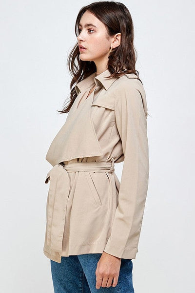 Miley + Molly Coats Trench Coat Jacket