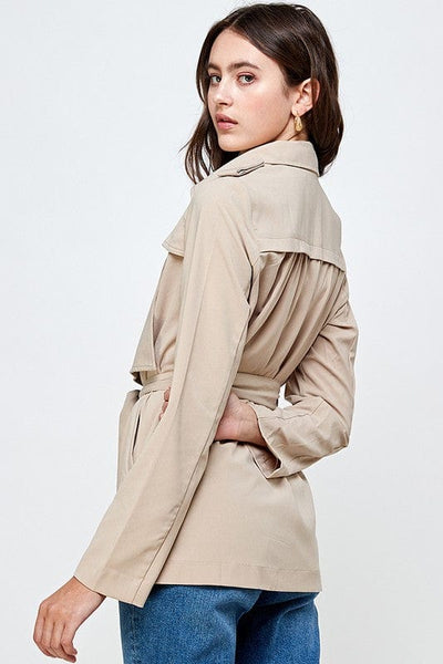 Miley + Molly Coats Trench Coat Jacket