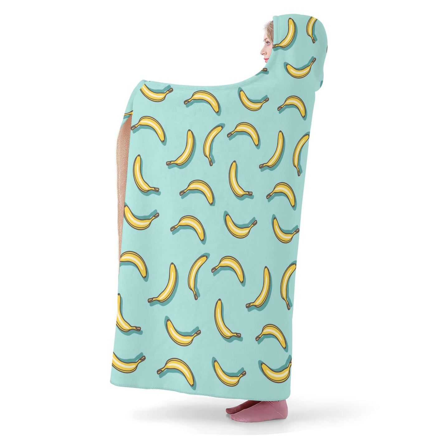 Poppy Wish Hooded Blanket Gone Bananas Hooded Blanket