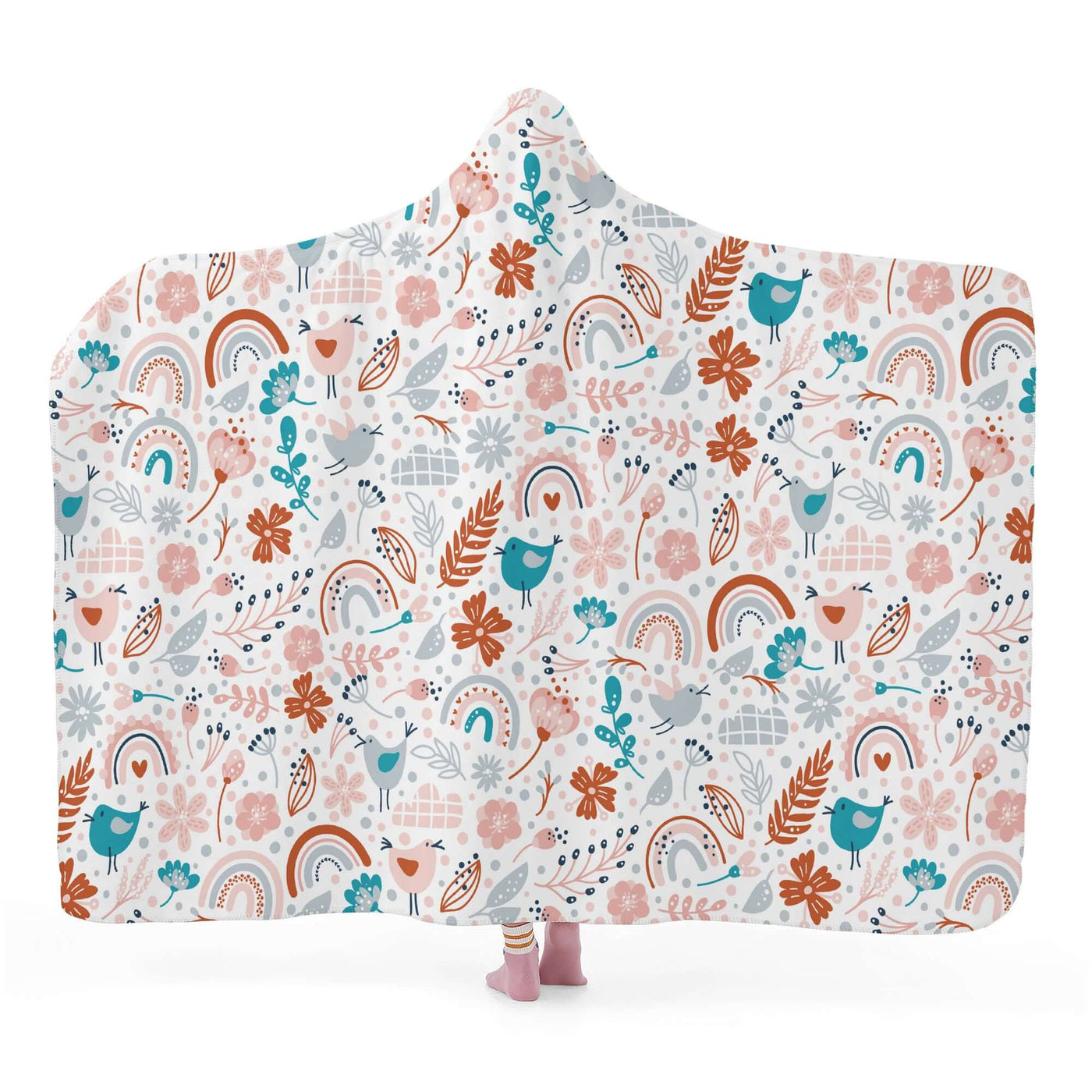 Poppy Wish Hooded Blanket S Bliss Hooded Blanket