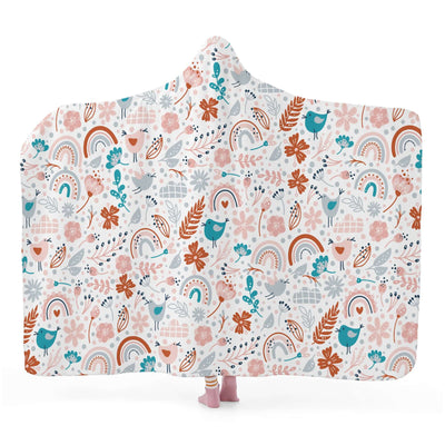 Poppy Wish Hooded Blanket S Bliss Hooded Blanket