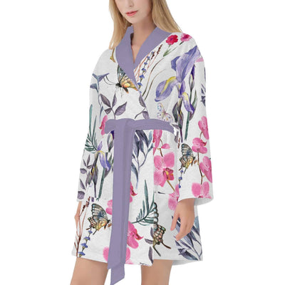 Poppy Wish robe One Size Butterfly Dreams Bath Robes