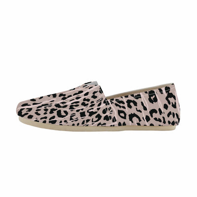 Poppy Wish Shoes Women US6 / EU36 Luksus Leopard Canvas Driving Shoe