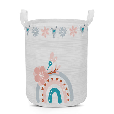 Poppy Wish Storage One Size Girls Rainbow Laundry Basket