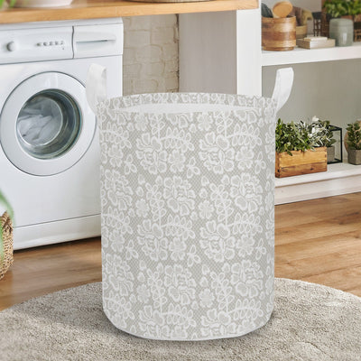 Poppy Wish Storage One Size Simple Pleasures Round Laundry Basket