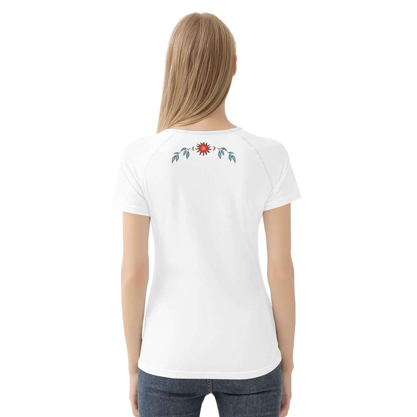 Poppy Wish t-shirt Bee Blossom Women's T shirt - WHITE - | Poppy Wish