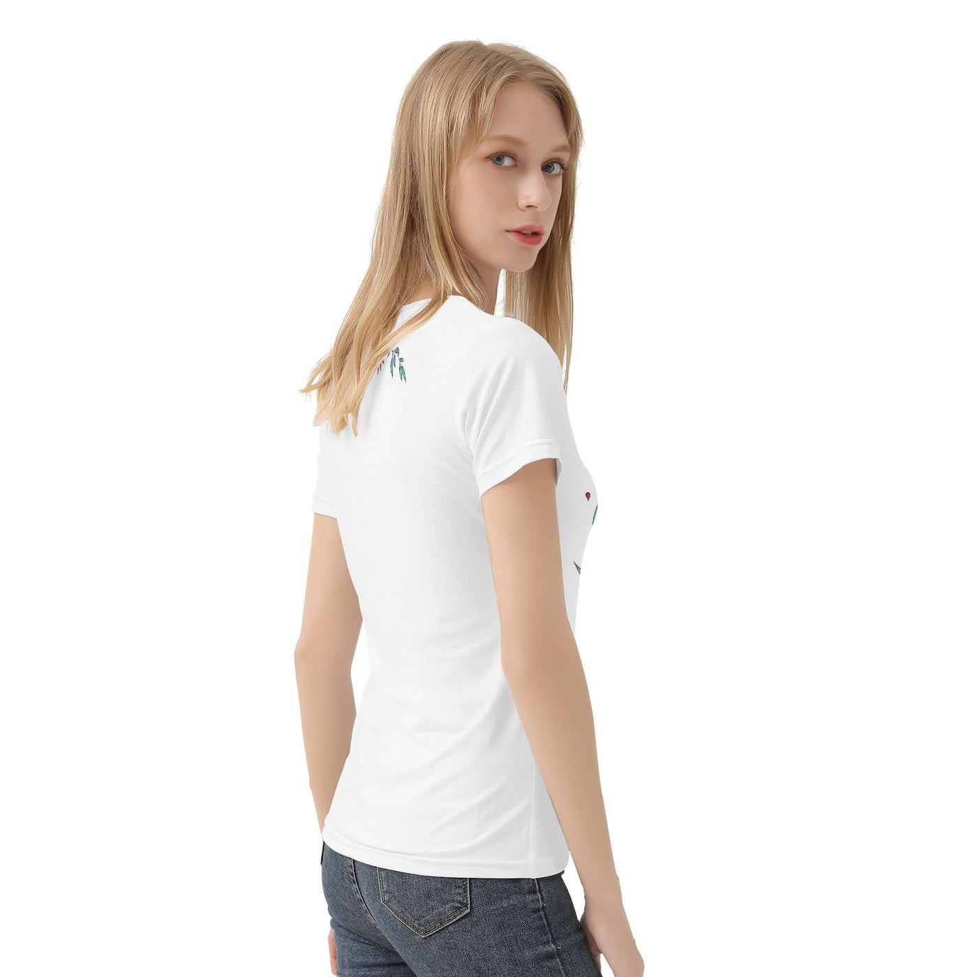 Poppy Wish t-shirt Bee Blossom Women's T shirt - WHITE - | Poppy Wish