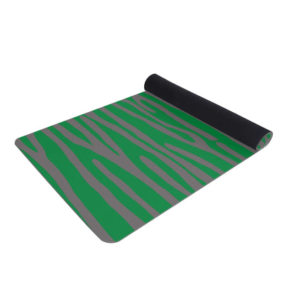 Poppy Wish yoga accessories One Size Callie Jean Green Stripes Yoga Mat