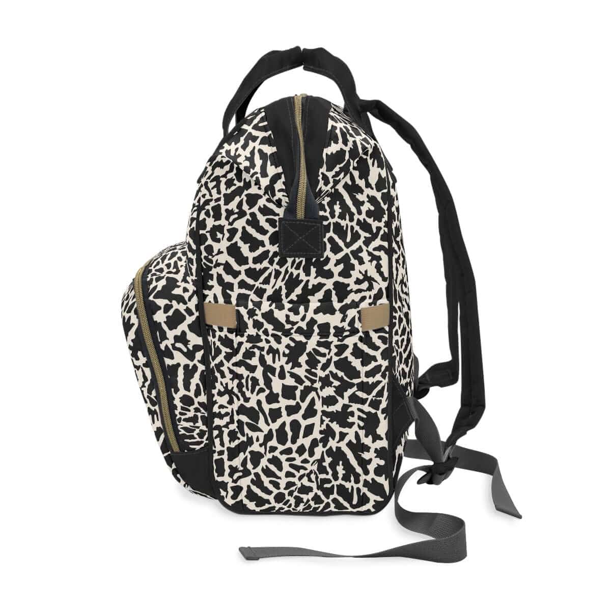 Printify Baby Essentials 15.0" × 10.8" × 6.7'' Giraffe Print Diaper Backpack