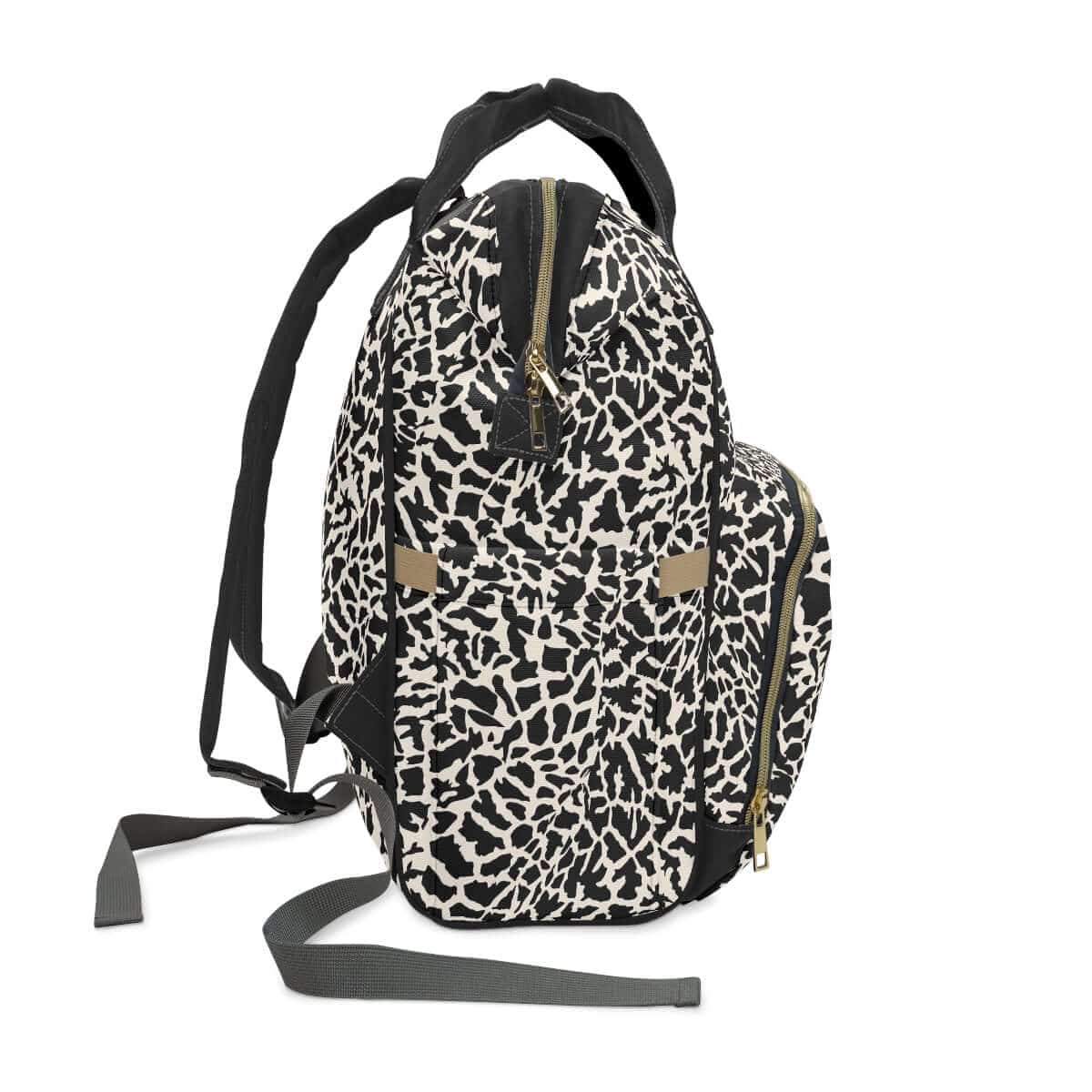 Printify Baby Essentials 15.0" × 10.8" × 6.7'' Giraffe Print Diaper Backpack