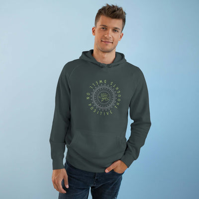 Printify Hoodie Dwell on Positive Thoughts Hoodie