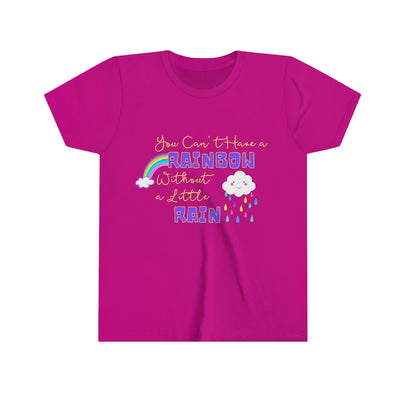 Printify Kids clothes Berry / S Girls Rainbow Tee