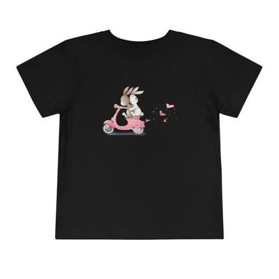 Printify Kids clothes Black / 3T Vroom Valentine Toddler Tee