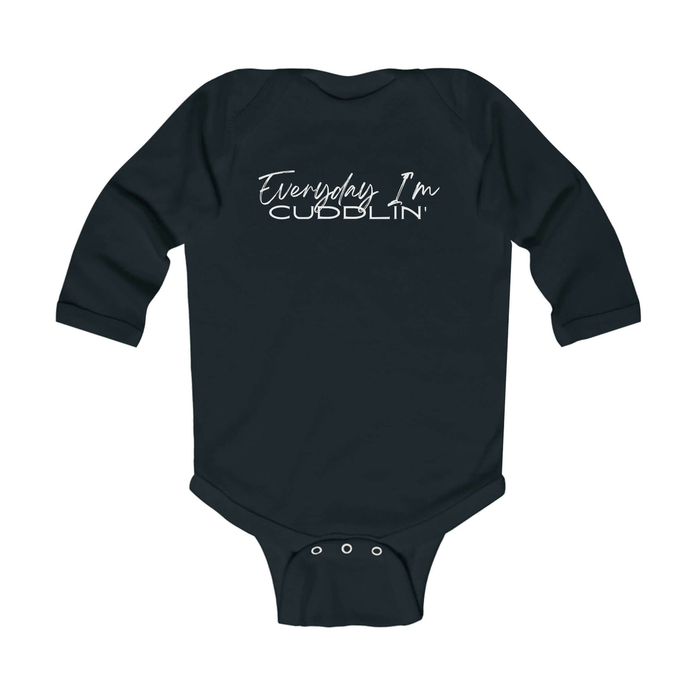 Printify Kids clothes Black / 6M Every Day I'm Cuddlin' Baby Onsie