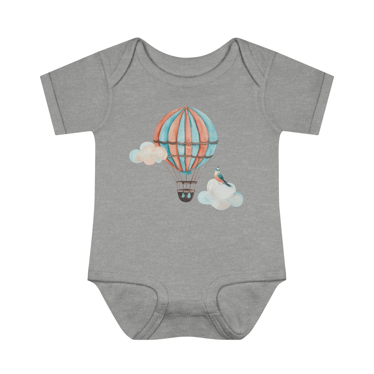 Printify Kids clothes Heather / 6M Take Flight - Infant Baby Rib Bodysuit